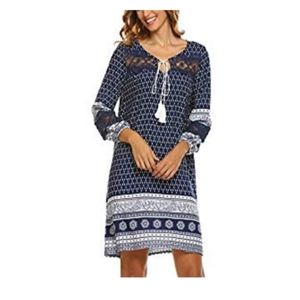 Womens summer beach dress size Medium New with tag